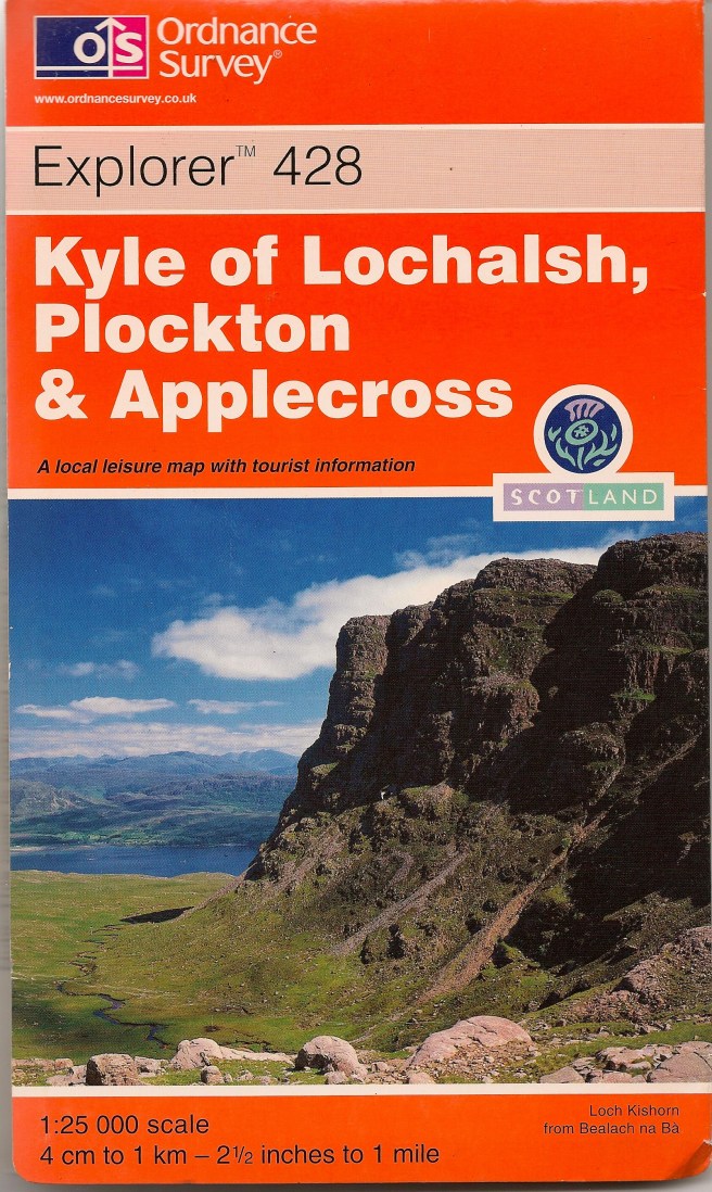 OS 1:25000 Kyle of Lochalsh
