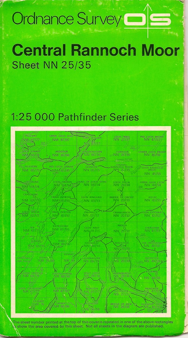 OS Central Rannoch Moor